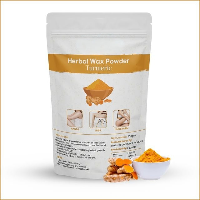 TURMERIC WAX POWDER 100 GM (PACK OF 3)