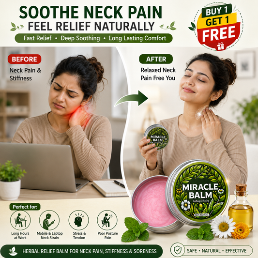 Instant Pain Relief Herbal Miracle Balm - Buy 1 Get 1 Free